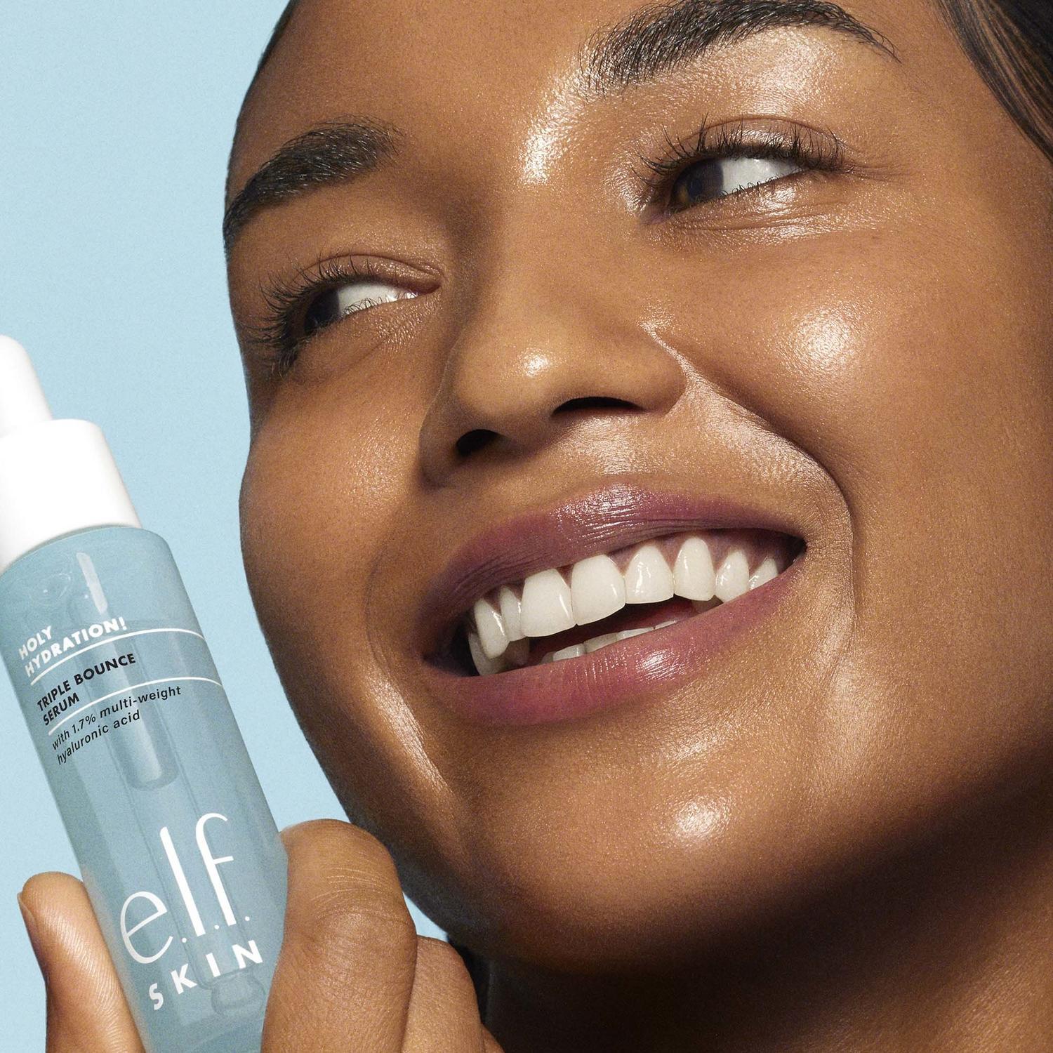 E.L.F. SKIN HOLY HYDRATION! TRIPLE BOUNCE SERUM (SUERO HIDRATANTE)